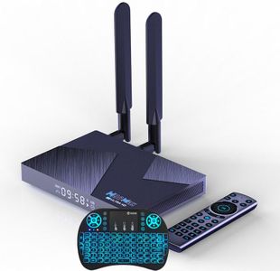 CHROX Android 12.0 TV Box,H96 MAX V58 RK3588 Quad-Core Support 8GB RAM 64GB ROM +WIFI6 2.4G /5G Dual Bluetooth 5.0 4K/8K USB 3.0 Android Set Top Box