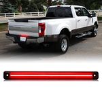 SHINEFIT LED Tailgate Light Bar Compatible with F250 F350 F450 Super Duty Dually Pickup Truck 2017-2022, Red Lens Tail Gate Light Replacement HC3Z-13A613-C