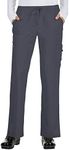 KOI Basics Women's Holly Low Rise Straight Leg Scrub Pant Medium Charcoal