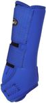 Tough 1 Economy Vented Front Sport Boots, Royal Blue, Medium