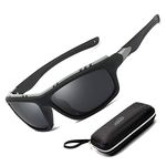 Sports Sunglasses Mens Women Polarized Lens For Driving Fishing Hiking Eyewear Wrap Around Sun glasses UV400 Protection