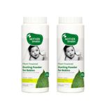 Mother Sparsh Plant Powered Talc Free Dusting Powder For Babies - 100g X 2 | With Corn Starch & Oat Powder