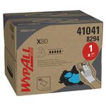 WypAll X80 Power Clean Blue Cleaning Cloths 8294 - Reusable Cloths - 1 Brag Box x 160 Blue Absorbent Cloths