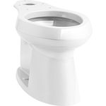 Kohler K-80020-0 Highline Concealed Trapway Comfort Height Elongated Bowl, White, 33.00 x 17.00 x 17.63