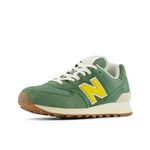 New Balance Women's 574 Sneaker, 5.5 UK Green