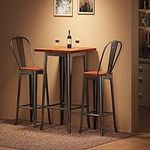 Aiho Bar Table and Chairs Set, Pub 
