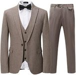 WULFUL Men’s Slim Fit Suit One Butt