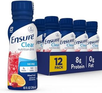 Ensure Clear Mixed Fruit Nutritional Drink | 8g Protein, 15 Vitamins & Minerals | Ready-to-Drink | Refreshing Taste | 10 fl oz -12 Pack*