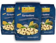 Corabella Four Cheese Tortellini Pasta, Non GMO | Classic Four Pure Cheese | No Preservatives - Premium Ingredients Italian Flavor - Made In Italy - 8-oz (Pack of 3)