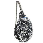 KAVU Unisex's Mini Rope Sling Crossbody Bag, Carbon Tribal, One Size