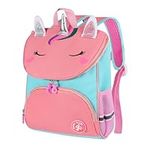 Yafe School Bag for Girls, Kids Backpack with Chest Strap Children's Backpack Toddlers Rucksack Kindergarten Preschool Bookbag for Girls Age 3-6