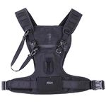 Nicama Camera Carrying Chest Harness Vest with Secure Straps Compatible with 1 Camera Canon Nikon Sony Panasonic Olympus DSLR for Hiking