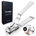 Swissklip Nail Clippers for Men & Women I Well Suited as Finger Nail Clippers Adult I Also Can be Used as Fingernail Clippers for Women I Swissklip Nail Clipprs Rate Among The Best Nail Clippers