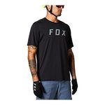 Fox Racing Men's Ranger Short Sleeve Mountain Biking Jersey Shirt, Black Fox, Large