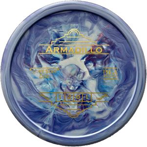 Lone Star Disc Victor 1 Armadillo | Straight Disc Golf Approach Disc | 170g+ | Floats in Water | Perfect for Short Approach Shots | Colors May Vary
