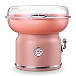 SZAJOR Cotton Candy Maker, Household Professional Candy Floss Machine, Hard Sugar Candy Floss Maker, for Kids Birthday Party Festival Gift,Pink