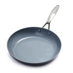GreenPan Valencia Pro Hard Anodized Healthy Ceramic Nonstick 11" Frying Pan Skillet, PFAS-Free, Induction, Dishwasher Safe, Oven Safe, Gray