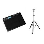 Standzo Rockstar Pad 20 Pro Advanced, 29 Buttons with 147 Indian Percussions, 8 Pad, Black colour with Stand