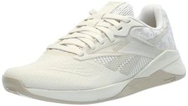 Reebok Women's Nano X4 Sneaker, Alabaster/Classic Beige/Chalk, 9