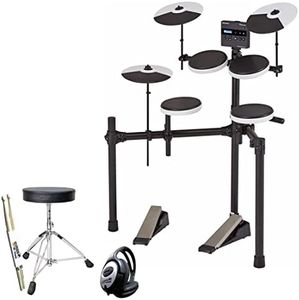 Roland TD-02K E-Drum Schlagzeug mit keepdrum Zubehör-Set