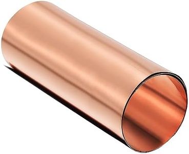 uxcell Copper Sheet Roll, Metal Foil Plate 1000mm x 200mm x 0.1mm