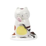 3D Cat Coffee Mug with Coaster, 400ml Cute Ceramic Coffee Cup, Kawaii Stereo Cat Shaped Cup, Porcelain Milk Mug Tea Cup with Lovely Kitty Lid & Stainless Steel Spoon, Adorable Gift for Cat Lovers