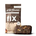 Kilobeaters Chocolate Sea Salt Fix Bar, Sugar Free Protein Bar, No Added Sugar, No Preservatives, No Artificial Flavors, Date Sweetened Energy Bars, (Pack of 6) x 60 g each