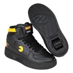 Heelys X Pacman Kids Reserve Shoes - Black/Yellow (Black/Yellow, UK Footwear Size System, Little Kid, Numeric, Medium, 12)