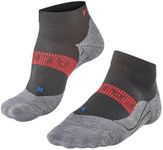 FALKE Men's RU4 Cool Running Socks, Black (Black 3008), 6.5-8.5, 1 Pair