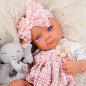 FemmeForm Special Edition, Girl 20 Inch, Full Silicone Baby Doll, Reborn Baby Dolls Silicone Full Body, Sleeping Position Newborn, Not Vinyl, with Gift Box
