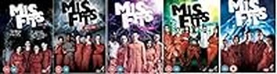 Misfits Complete Channel 4 TV Serie