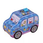 FunBlast Piggy Bank - Car Shaped Coin Box with Moving Wheel for Kids, Piggy Bank for Kids, Coin Box for Kids, Money Bank for Kids (Cat)