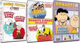 Ultimate Charles Schulz Peanuts 5-Movie DVD Collection: Snoopy Come Home / A Boy Named Charlie Brown / Race For Your Life Charlie Brown / Bon Voyage Charlie Brown / Lucy & Friends