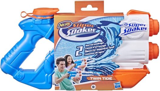 Nerf Super Soaker Twin Tide Water Blaster – Dual Nozzle Toy