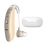 JD Health Tech | Hearing Amplifier Rechargeable Digital Personal Sound Amplifier Devices for Adults BTE, Single