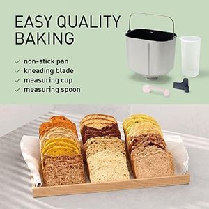 Panasonic Automatic Bread Maker, 21 Programs, Gluten-Free, White