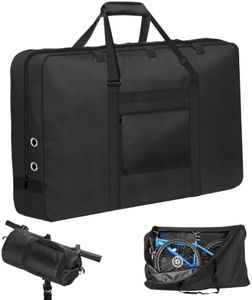Bike Travel Bag, 55×11×31in Folding Bike Bag for 26-29inch Mountain Bicycle