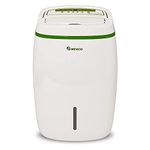 Meaco 20L Low Energy Dehumidifier and Air Purifier 2 in 1- Dehumidifier For Medium to Large Size Homes - Controls Humidity & Cleans Air All Year Round with HEPA filter [Energy Class A] White