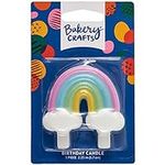 Bakery Crafts Rainbow Birthday Cand