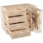 Jewelry Organizer Box, Clear Earrin