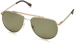 Lacoste Men's L177sp Sunglasses, Gold, 59 mm