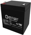 Mighty Max Battery ML5-12 - 12V 5AH Solex BD124 Alarm Back Up DSC Security Panel Replacement Battery