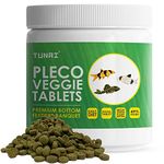 Tunai Pleco Tablets |70g| Algae Wafers Fish Food for Bottom Feeders Like PLECOTOMUS, CORY CATFISH, LOACHES, CRAYFISH & SHRIMPs