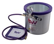 5 Gallon Aluminum Side Mount Vacuum Chamber - Best Value Vacs