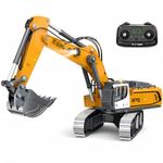 1/50 Remote Control Excavator Metal Rc Construction Vehicles Digger Models Suitable for Adult Model Enthusiasts (970)