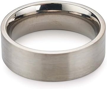 Woodriver Comfort Ring Core - 64Al-4V Titanium - 6Mm, Size 10