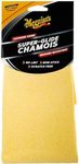 Meguiar's Microwipe Super-Glide Chamois - Microfibre Chamois Towel for Cars - Professional, Scratch-Free, Highly Absorbent and Fast Drying Chamois Car Drying Towel - Medium