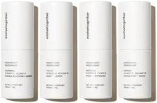 evolvetogether Aluminum Free Natural Deodorant for Women & Men | 4 Pack Travel Set | Neutralizes Odors, Soothes Skin | Vegan, Cruelty-Free, Baking Soda Free | Made in USA (Discovery)