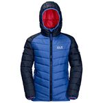 Jack Wolfskin Children's K Zenon Winter Windproof Quilted Jacket, Coastal Blue, 92 (EU)