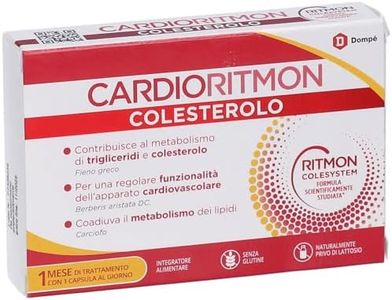 Dompé Cardioritmon Colesterolo 30 Capsule - 1 Mese di Trattamento con 1 Capsula al Giorno